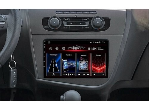 Штатная магнитола FORS.auto M200 для Seat Leon (9 inch, LHD) 2005-2012