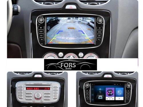 Штатная магнитола FORS.auto M100 для Ford Focus/Mondeo/S-Max/C-Max/Kuga/Fiesta/Fusion (7 inch, black) 2007-2011