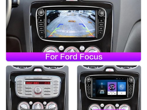 Штатная магнитола FORS.auto M150 для Ford Focus/Mondeo/S-Max/C-Max/Kuga/Fiesta/Fusion (7 inch, black) 2007-2011