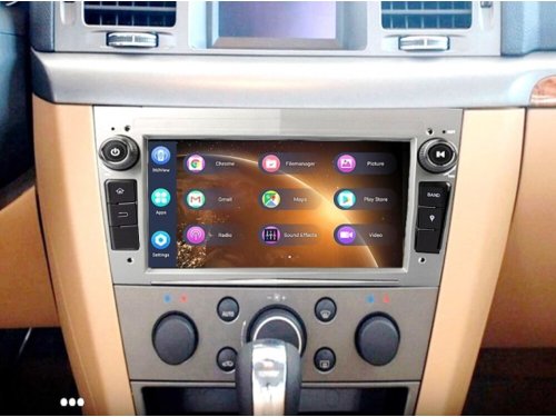 Штатная магнитола FORS.auto M100 для Opel Astra/Vectra/Vauxhall/Antara/Zafira/Corsa/Vivaro (7 inch, silver) 2004+