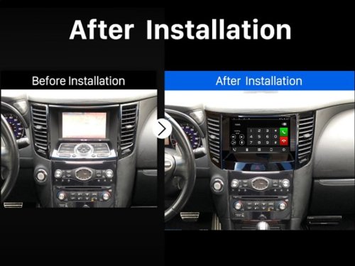 Штатна магнітола FORS.auto M600 для Infiniti FX35/FX37 (9 inch, UV black) 2013+