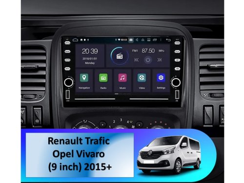 Штатная магнитола FORS.auto K200 для Renault Trafic/Opel Vivaro (8 inch) 2015+