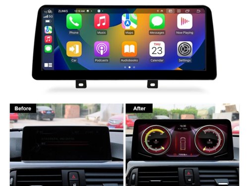 Штатна магнітола FORS.auto для BMW 3 F30 NBT (4+32, 12.3") 2013-2016