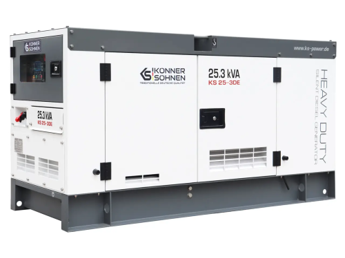 Дизельний генератор Konner&Sohnen KS 25-3DE