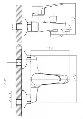 Душевая система Imprese SET20230606