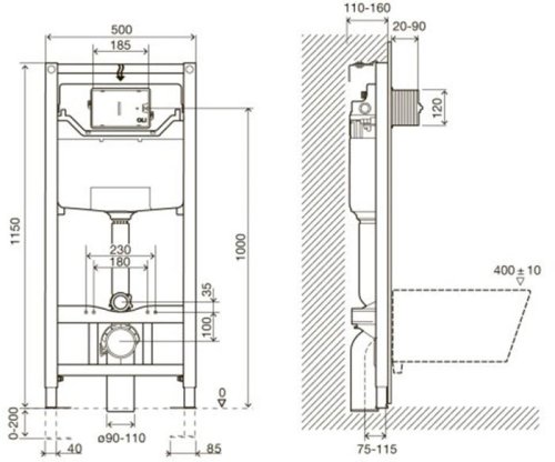Набір інсталяційний Imprese Jess i11330+i8120