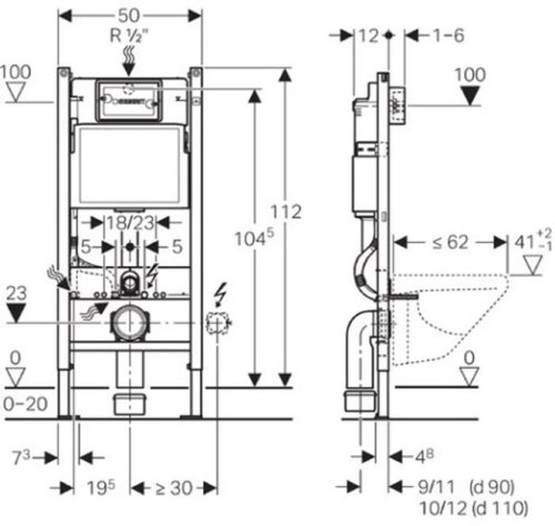 Набор инсталляционный Imprese Jess i11330+458.126.00.1
