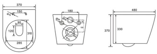 Набор инсталляционный Imprese Jess i11330+458.103.00.1