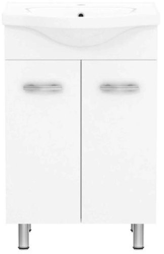 Тумба с умывальником RJ Lotus-L RJFU007-0155WHSET