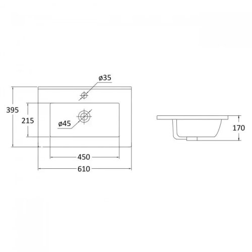 Комплект мебели для ванной комнаты RJ Atlant RJ02601GR