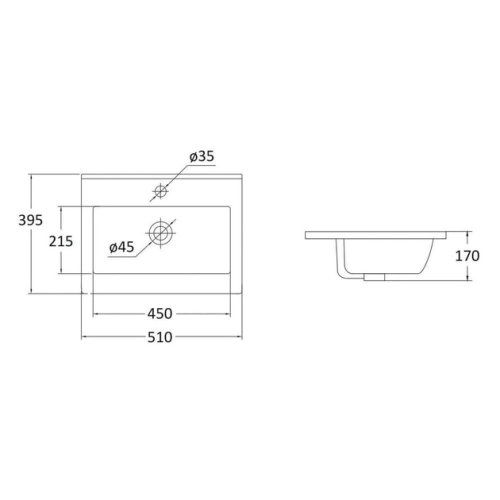Комплект мебели для ванной комнаты RJ Atlant RJ02500GR