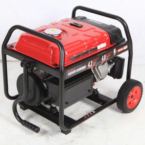 Бензиновый генератор КВІТКА PRO SC5000-III + масло (4.8 кВт) (110-7004)