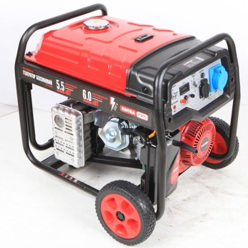 Бензиновый генератор КВІТКА PRO SC7000-III + масло (6 кВт) (110-7005)