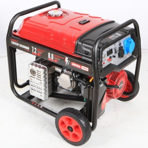 Бензиновый генератор КВІТКА PRO SC9000-III + масло (8 кВт) (110-7007)