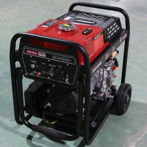 Дизельний генератор КВІТКА PRO SCD4500-I + олива (3.5 кВт) (110-7009)