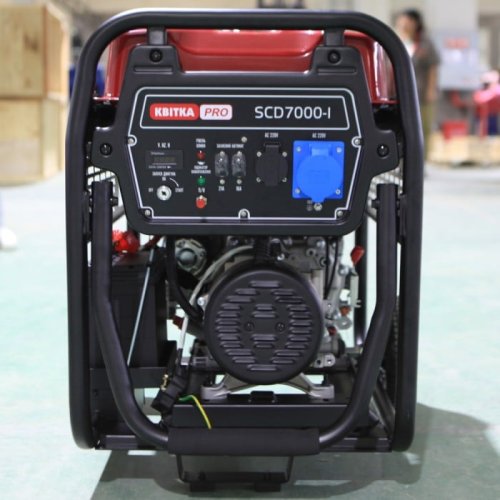 Дизельный генератор КВІТКА PRO SCD7000-I + масло (6 кВт) (110-7008)