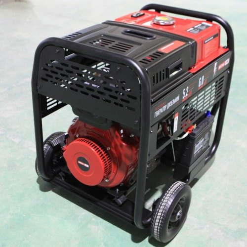 Дизельный генератор КВІТКА PRO SCD7000-I + масло (6 кВт) (110-7008)