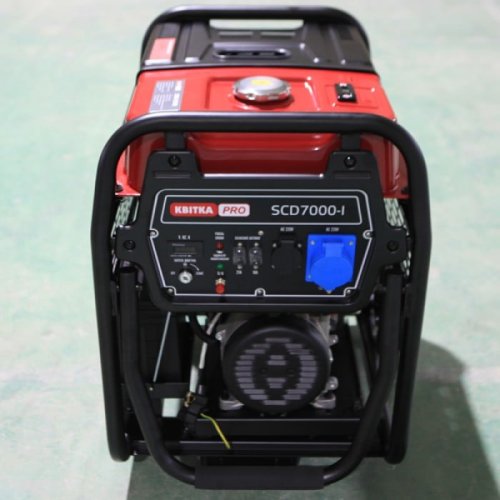 Дизельный генератор КВІТКА PRO SCD7000-I + масло (6 кВт) (110-7008)