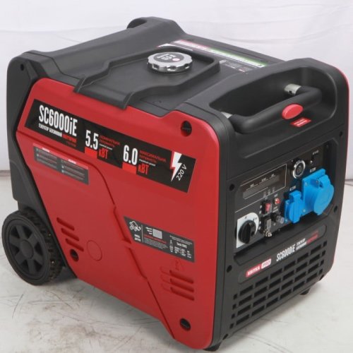 Инверторный бензиновый генератор КВІТКА PRO SC6000iE (6 кВт) (110-7036)