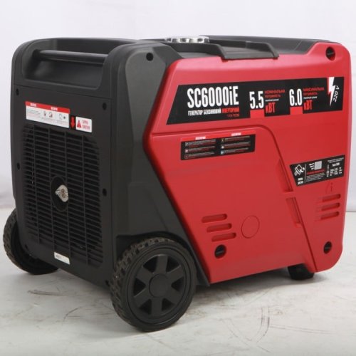 Инверторный бензиновый генератор КВІТКА PRO SC6000iE (6 кВт) (110-7036)