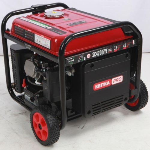 Инверторный бензиновый генератор КВІТКА PRO SC4200iYE (4.2 кВт) (110-7040)