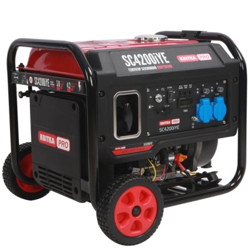 Инверторный бензиновый генератор КВІТКА PRO SC4200iYE (4.2 кВт) (110-7040)