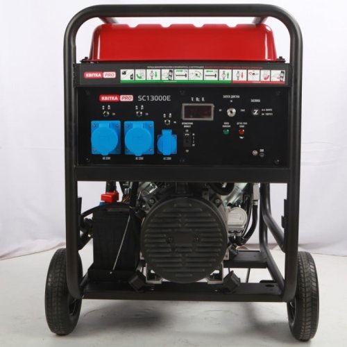 Бензиновий генератор КВІТКА PRO SC13000Е + олива (11 кВт) (110-7014)