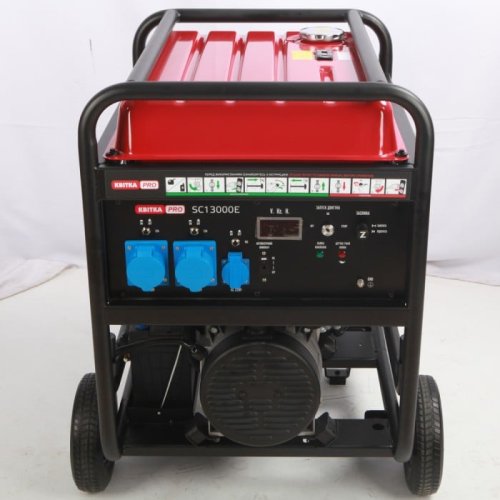 Бензиновий генератор КВІТКА PRO SC13000Е + олива (11 кВт) (110-7014)