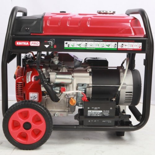 Бензиновый генератор КВІТКА PRO SC8000Е3 + масло (7 кВт, ~3ф, 400 В) (110-7006)