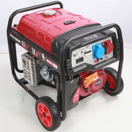 Бензиновый генератор КВІТКА PRO SC8000Е3 + масло (7 кВт, ~3ф, 400 В) (110-7006)