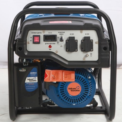 Бензиновый генератор BLUETOOLS BG3250M + масло (3 кВт) (220-7001)