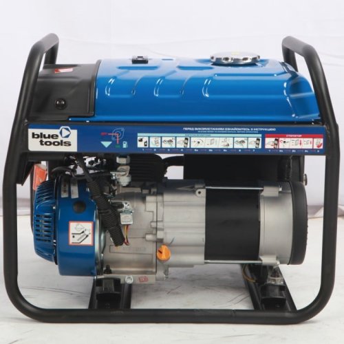Бензиновый генератор BLUETOOLS BG3250M + масло (3 кВт) (220-7001)
