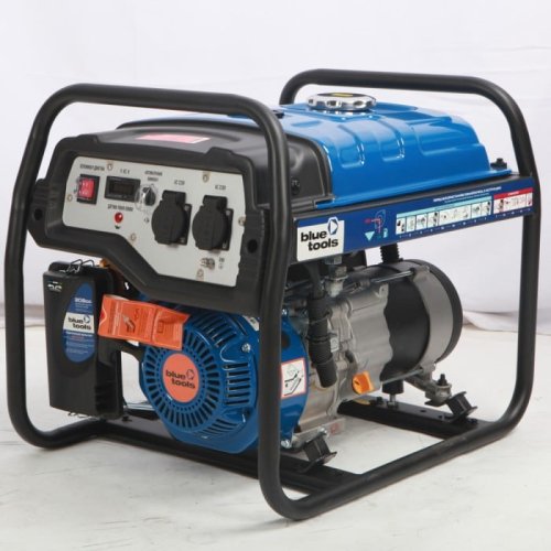 Бензиновый генератор BLUETOOLS BG3250M + масло (3 кВт) (220-7001)