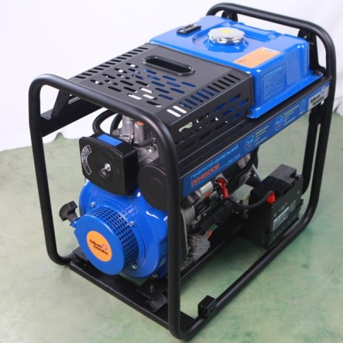 Генератор дизельный BLUETOOLS DG4500E + масло (4 кВт) (220-7009)