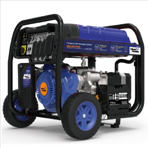 Бензиновый генератор BLUETOOLS BG4000E + масло (3.8 кВт) (220-7003)