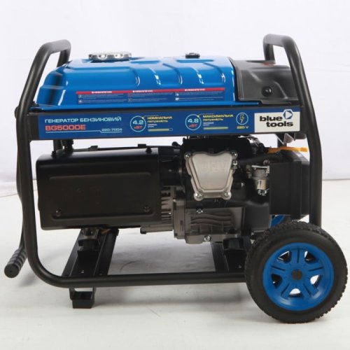 Бензиновый генератор BLUETOOLS BG5000E (4.8 кВт) (220-7004)