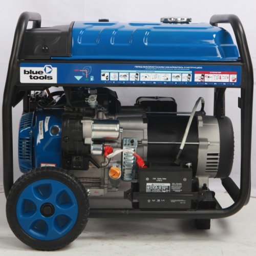 Бензиновый генератор BLUETOOLS BG7000E + масло (5.8 кВт) (220-7005)
