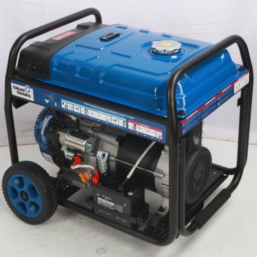 Бензиновый генератор BLUETOOLS BG7000E + масло (5.8 кВт) (220-7005)