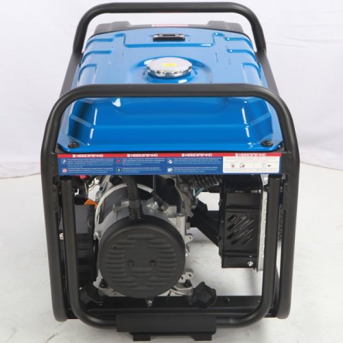 Бензиновый генератор BLUETOOLS BG8000E3 + масло (7 кВт, ~3ф, 400 В) (220-7006)