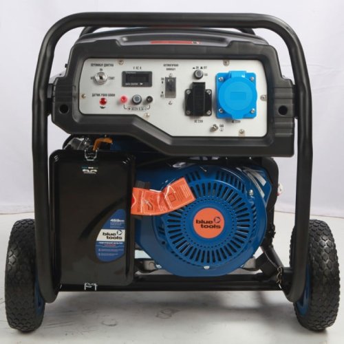 Бензиновый генератор BLUETOOLS BG9000E + масло (8 кВт) (220-7007)