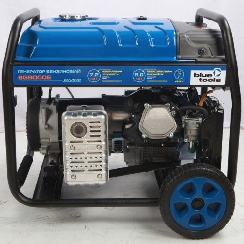 Бензиновый генератор BLUETOOLS BG9000E + масло (8 кВт) (220-7007)