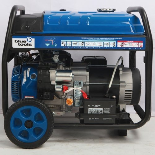 Бензиновый генератор BLUETOOLS BG9000E + масло (8 кВт) (220-7007)