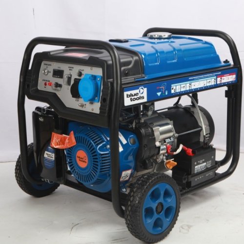 Бензиновый генератор BLUETOOLS BG9000E + масло (8 кВт) (220-7007)