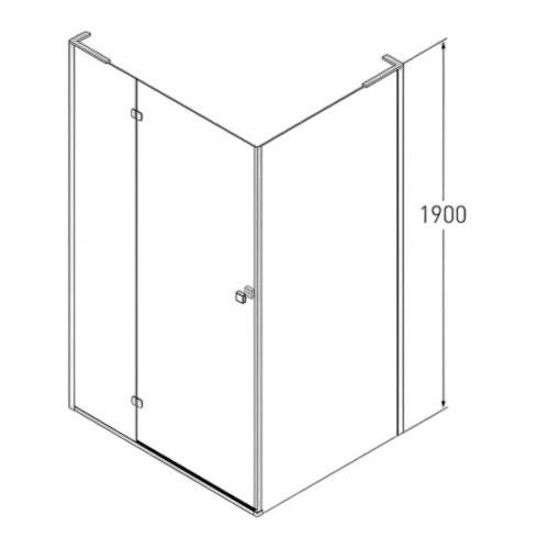 Душевая кабина Volle Benita Left 1017.134600L