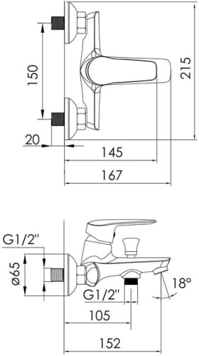 Набор смесителей Volle Dios 1536.130101