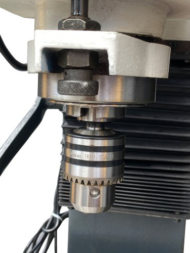 Сверлильно-фрезерный станок 9craft DM45GA с автоподачей фрезерной головы и тумбой