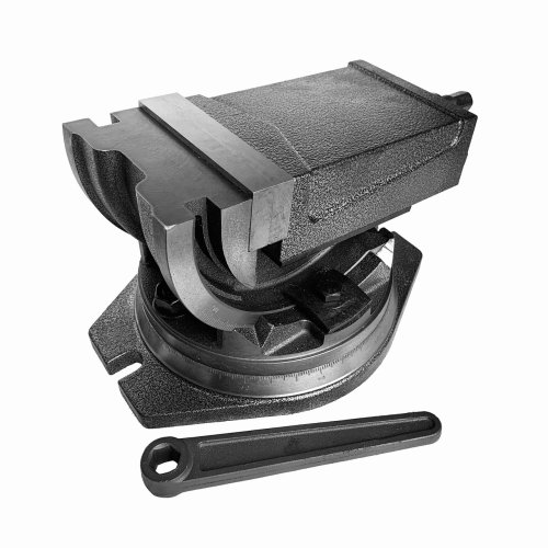 Тиски станочные глобусные прецизионные двухповоротные 9craft QHK125