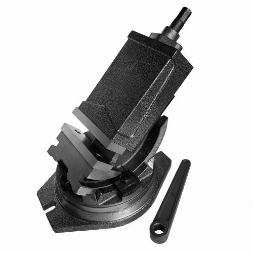 Тиски станочные глобусные прецизионные двухповоротные 9craft QHK125