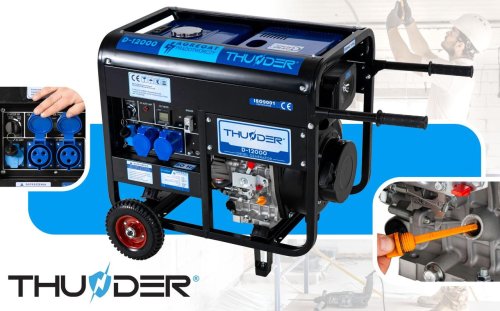 Дизельный генератор THUNDER V2-D-12000