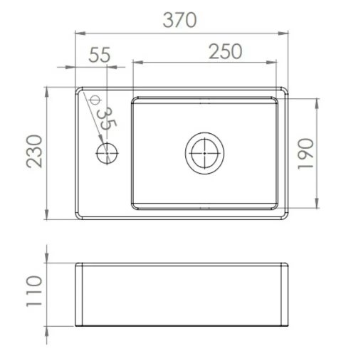 Умывальник Devit Art 2.0 SPB-5103